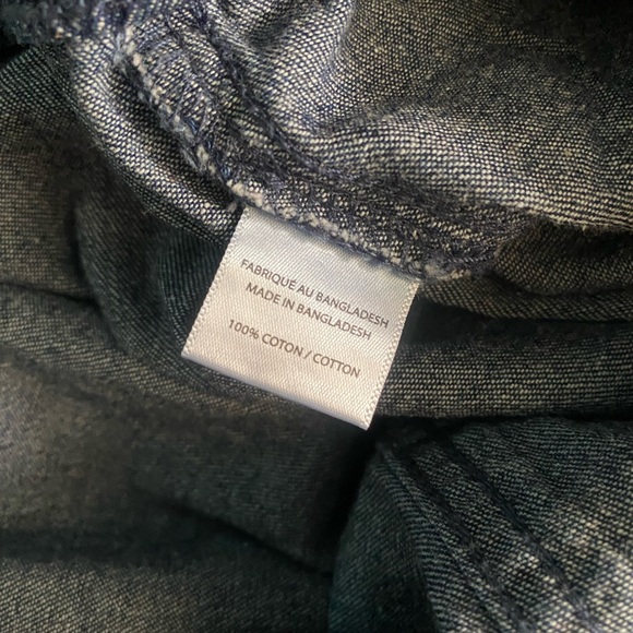 Relaxed Fit “Denim Style” Elastic Waistband Capri Petite XXL - Picture 7 of 7